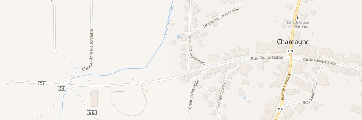 Plan du 29 Rue des Colporteurs à Chamagne
