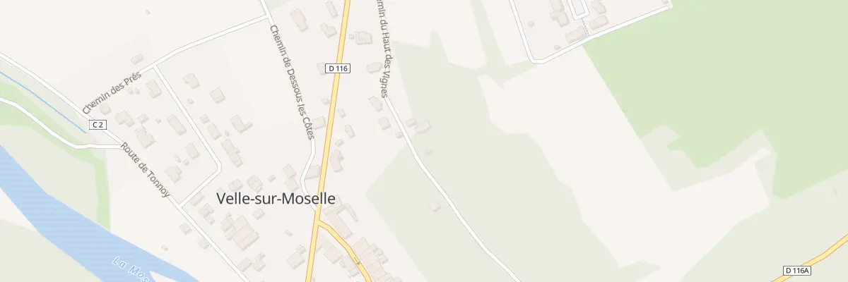 Plan du 7 Che du Haut des Vignes à Velle-sur-Moselle