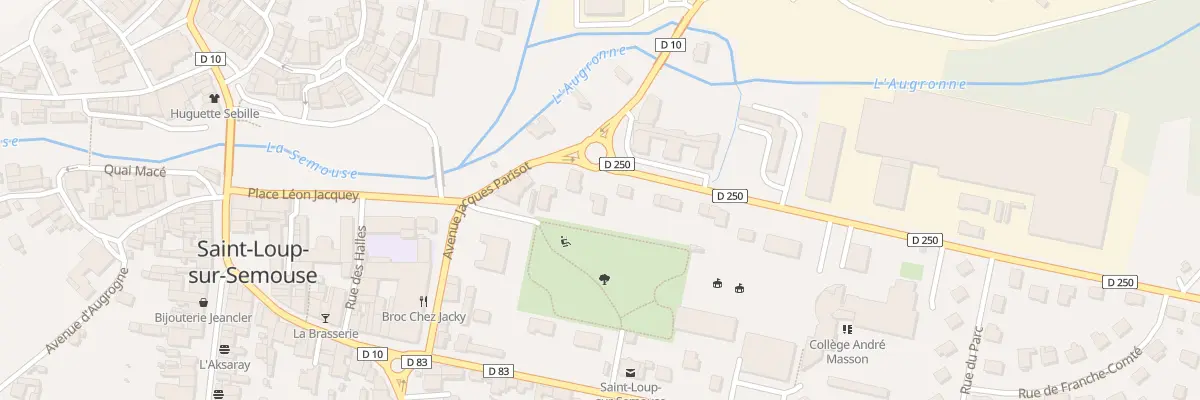 Plan du 6 Rue de la Viotte à Saint-Loup-sur-Semouse