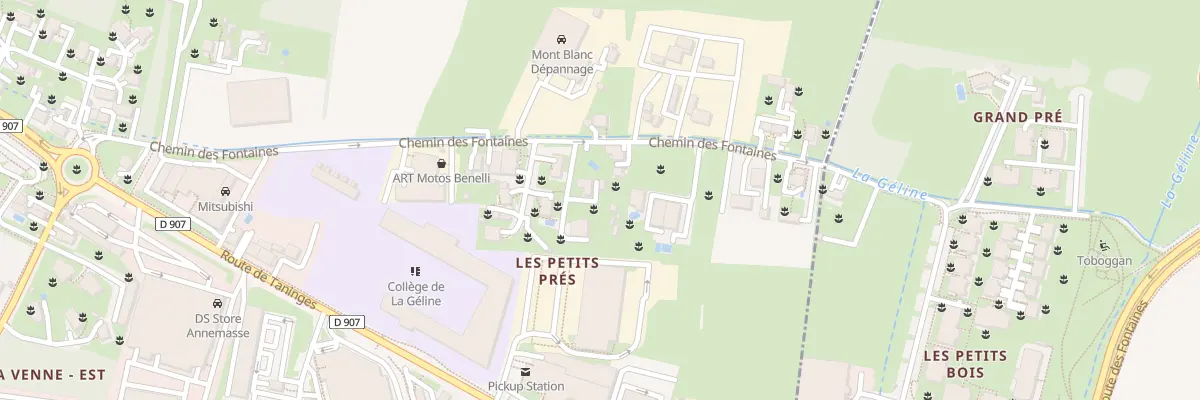 Plan du 32 Che des Fontaines à Vétraz-Monthoux