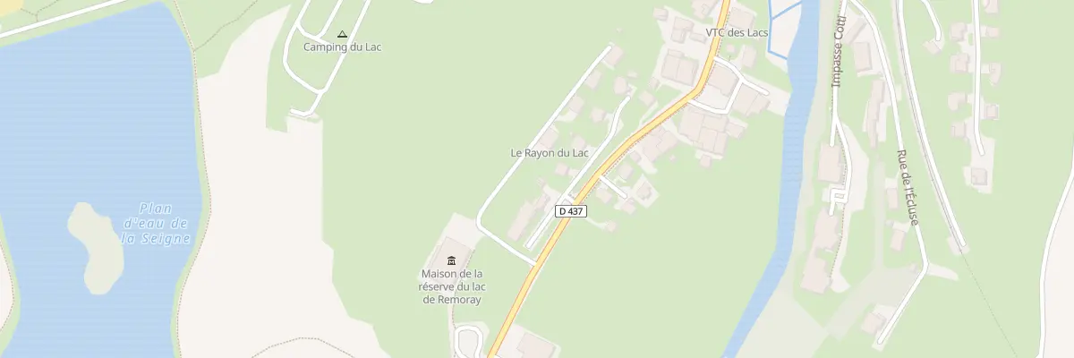 Plan du 1 Che des Hirondelles à Labergement-Sainte-Marie