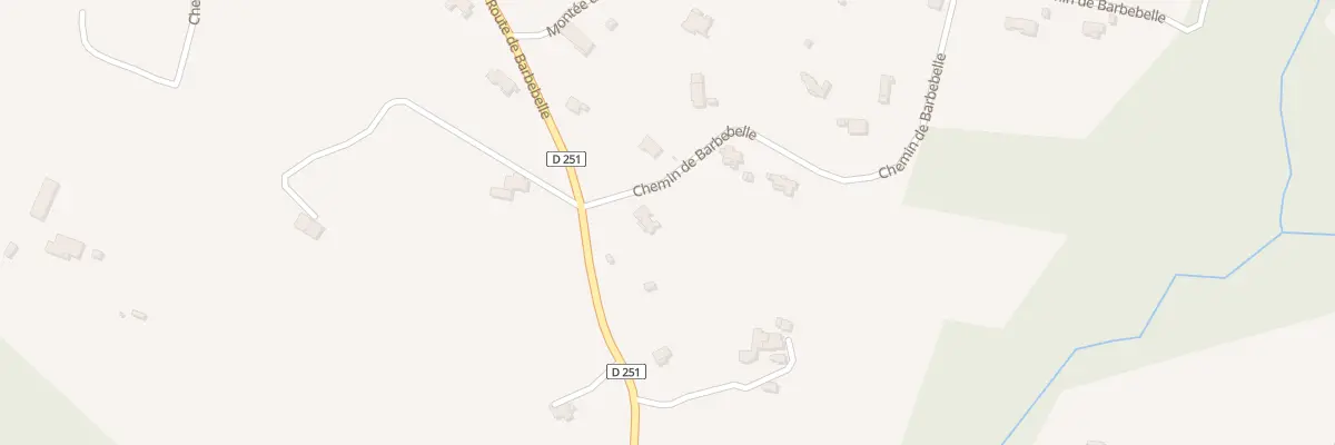 Plan du 62B Rte de Barbebelle à Villecroze