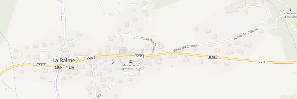 Plan du 17 Rte des Challes à La Balme-de-Thuy