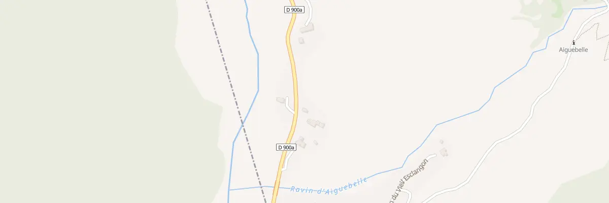 Plan du 7112 Le Serre à La Javie