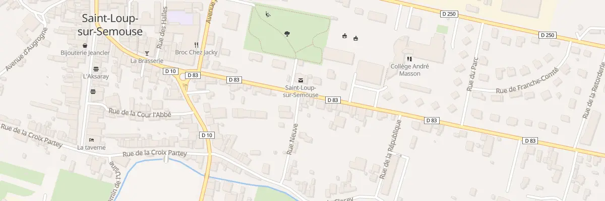 Plan du 26 Rue Albert Thomas à Saint-Loup-sur-Semouse