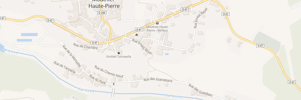 Plan du 9 Rue Ernest Reyer à Mouthier-Haute-Pierre