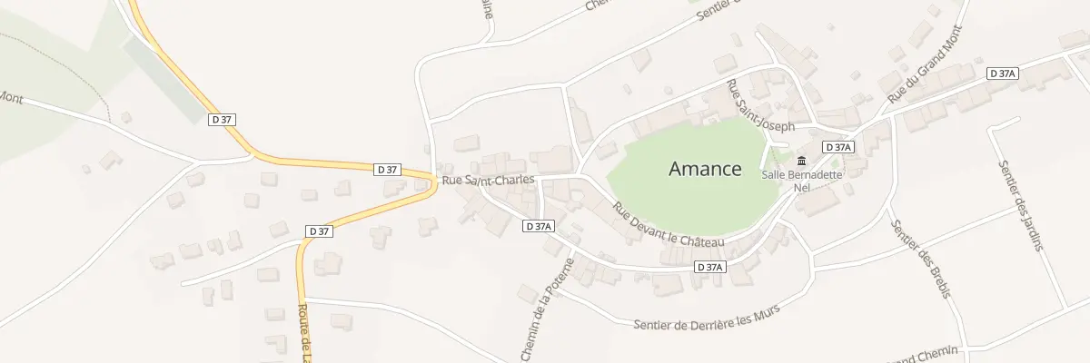 Plan du 3 Rue du Bon Lorrain à Amance