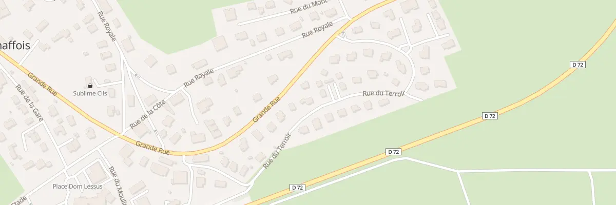 Plan du 21 Rue du Terroir à Chaffois