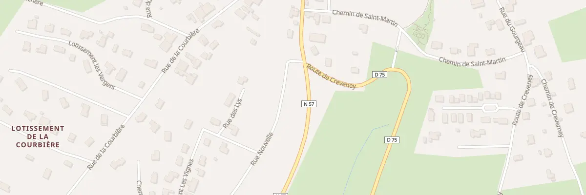 Plan du 3 Rue Nouvelle à Saulx