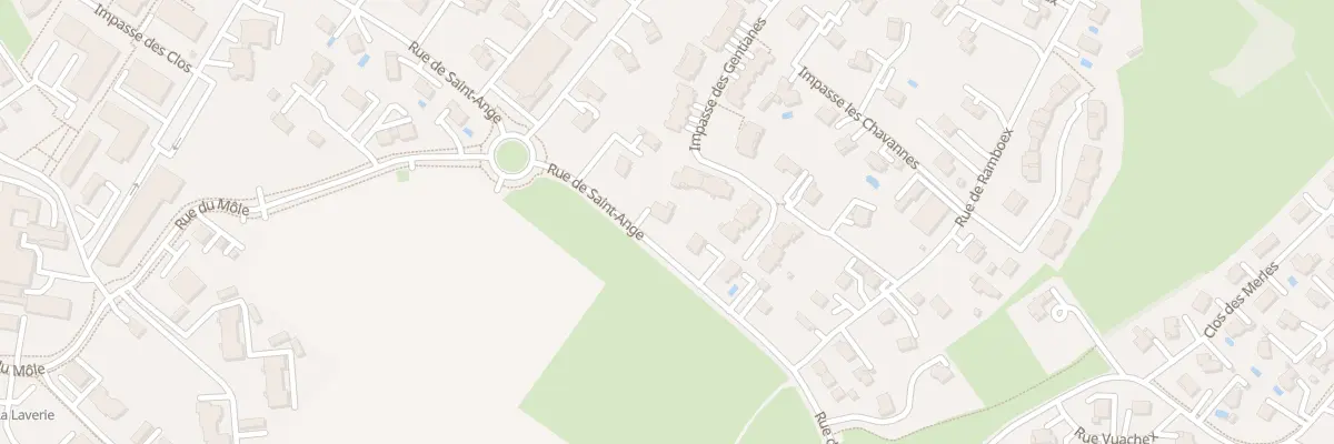 Plan du 637 Rue de Saint-Ange à Reignier-Ésery
