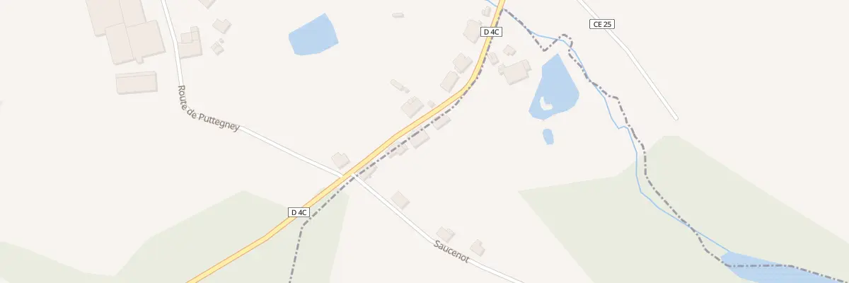 Plan du 12 Saucenot à Charmois-l’Orgueilleux