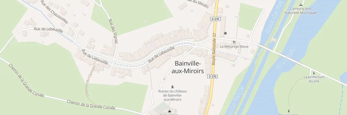 Plan du 15 Rue de Lebeuville à Bainville-aux-Miroirs