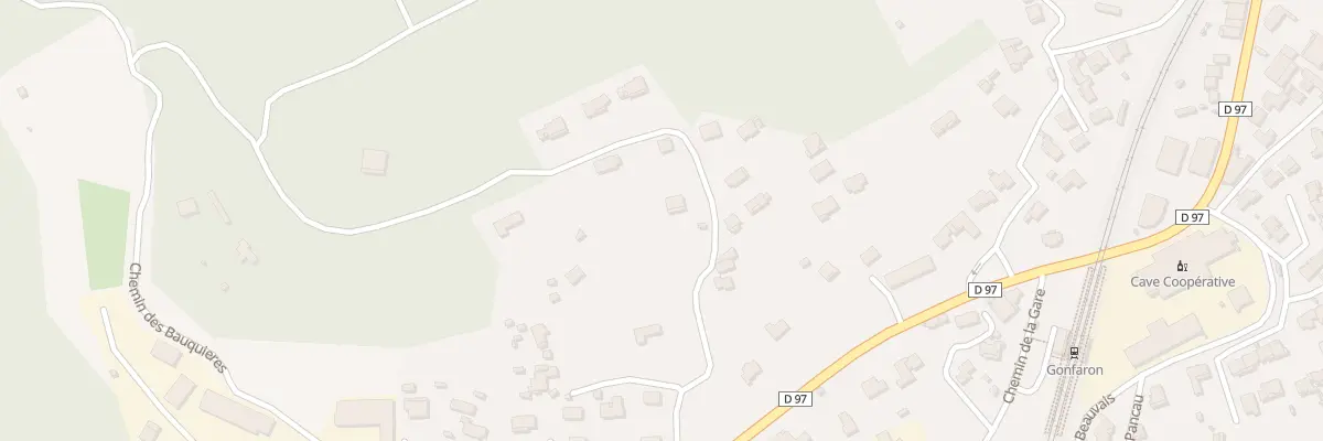Plan du 9001 Le Murier à Gonfaron