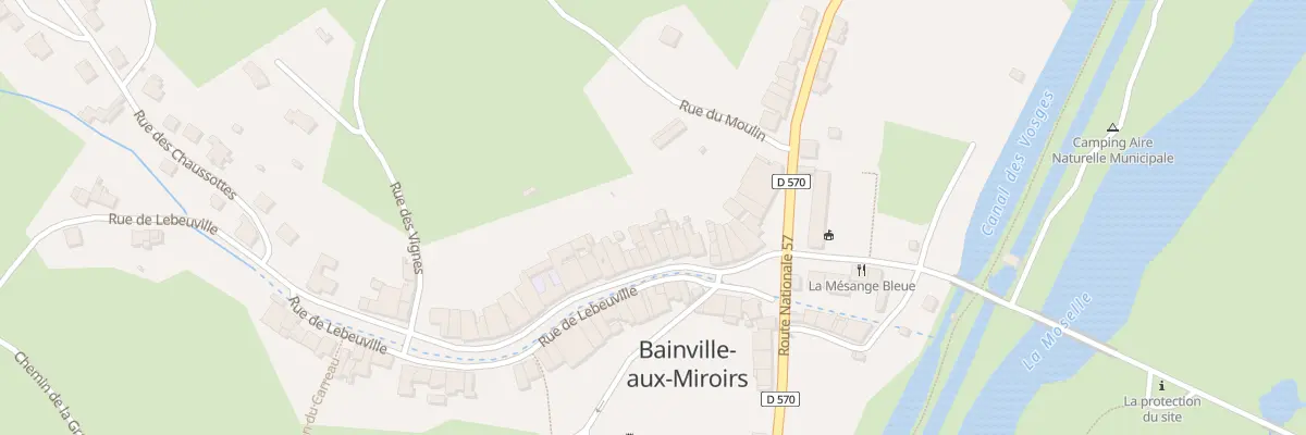 Plan du 22 Rue de Lebeuville à Bainville-aux-Miroirs