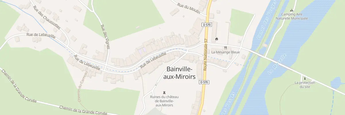 Plan du 11 Rue de Lebeuville à Bainville-aux-Miroirs
