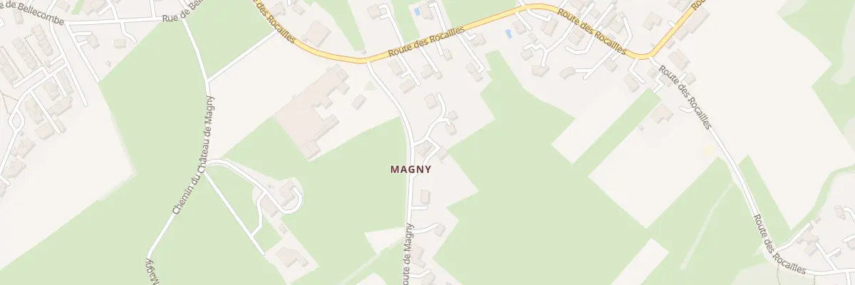 Plan du 137 Rte de Magny à Reignier-Ésery
