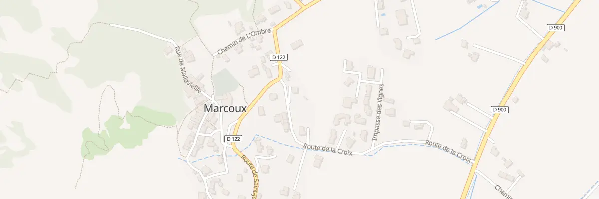 Plan du 5104 Pres du Pous à Marcoux