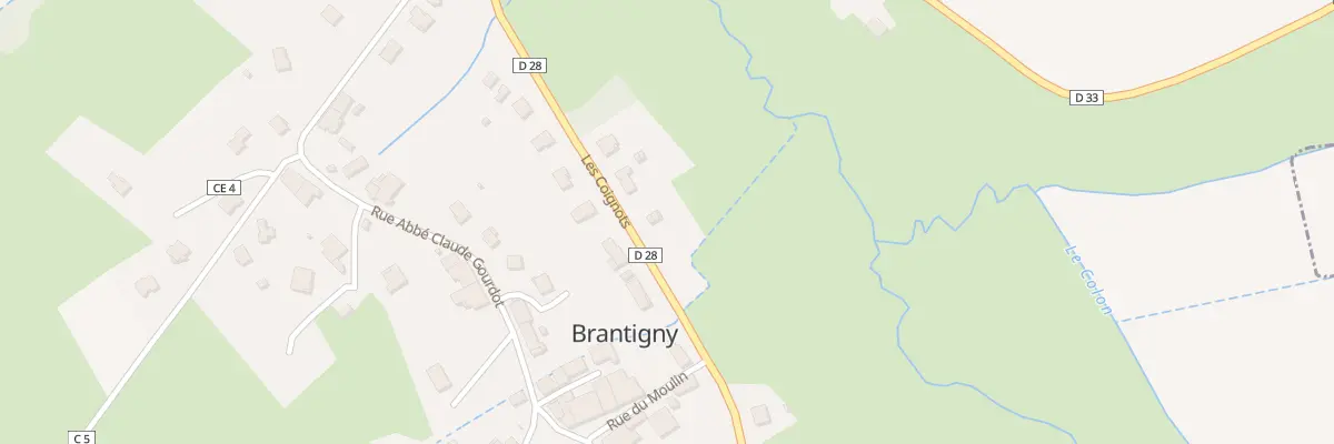Plan du 5 Les Coignots à Brantigny