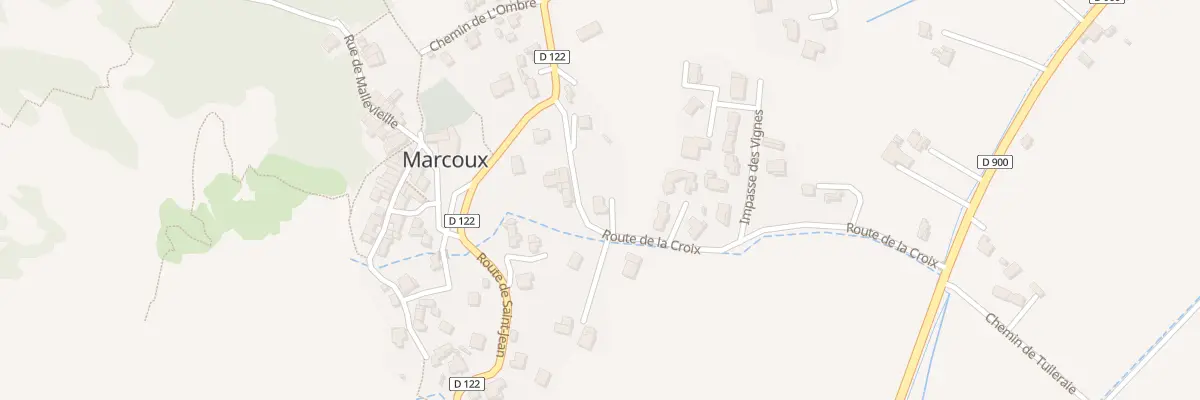 Plan du 5097 Pres du Pous à Marcoux