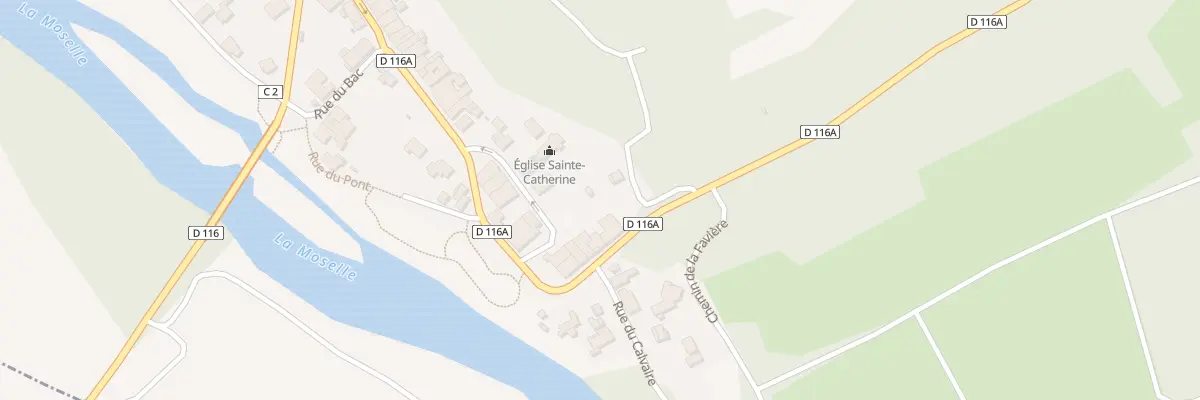Plan du 7 Rue de l’Eglise à Velle-sur-Moselle