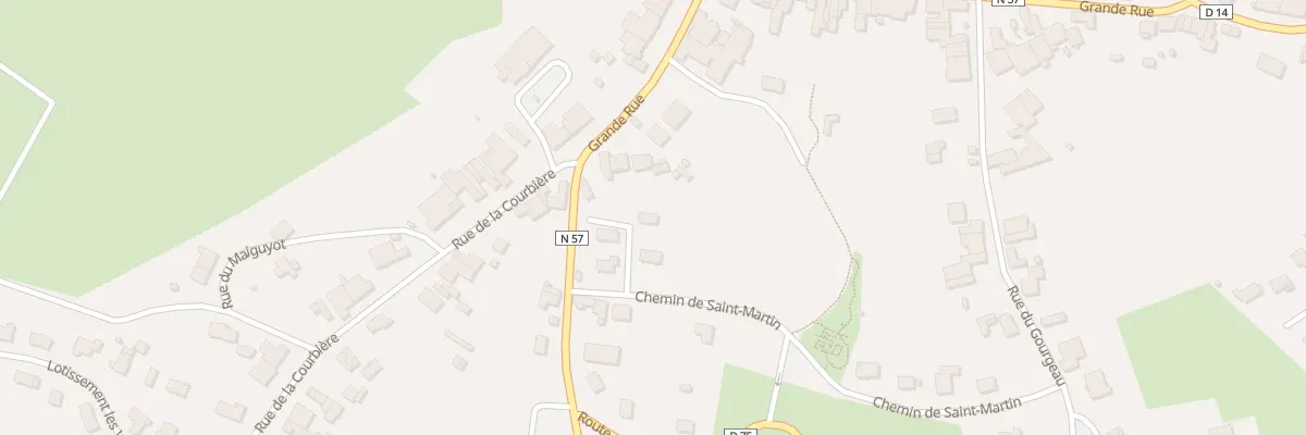 Plan du 4 Lot Saint Martin à Saulx