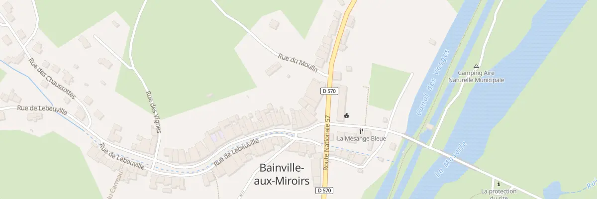 Plan du 31 Rte Nationale 57 à Bainville-aux-Miroirs