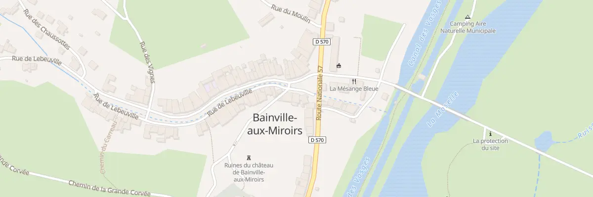 Plan du 1 Rue de Lebeuville à Bainville-aux-Miroirs