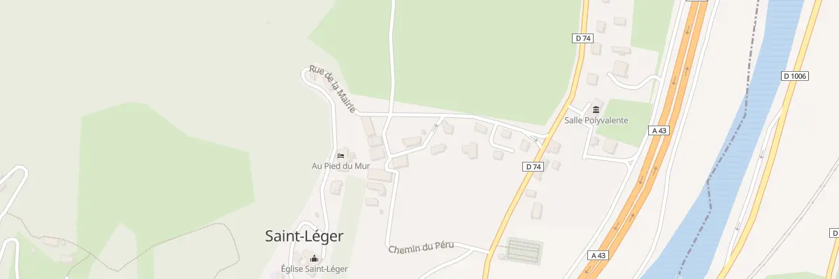 Plan du 5083 Le Chef Lieu à Saint-Léger