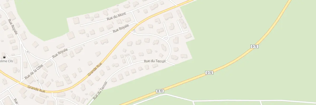 Plan du 37 Rue du Terroir à Chaffois