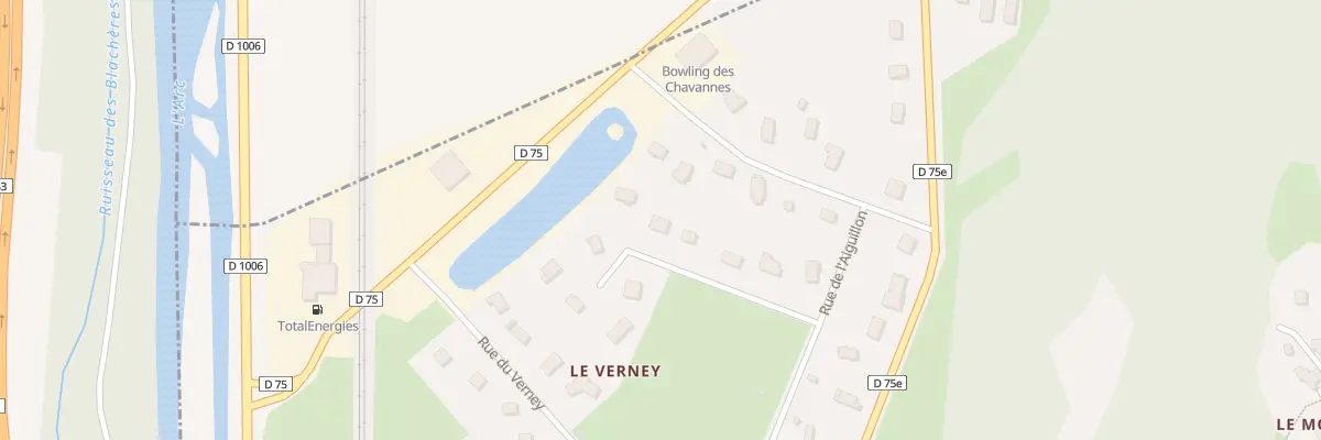Plan du 127 Imp de la Plaine du Verney aux Chavannes-en-Maurienne