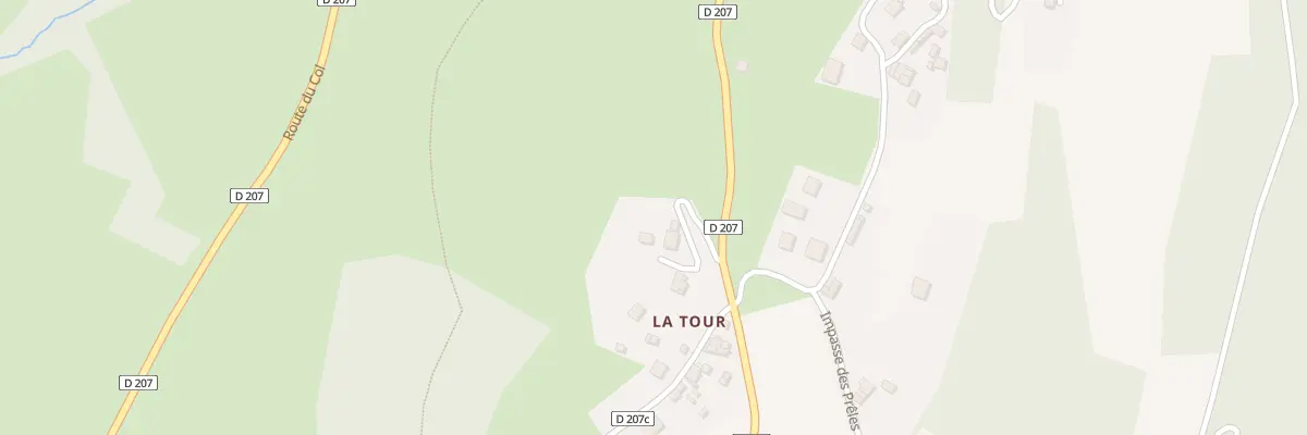 Plan du 5248 La Tour à Saint-Alban-d’Hurtières