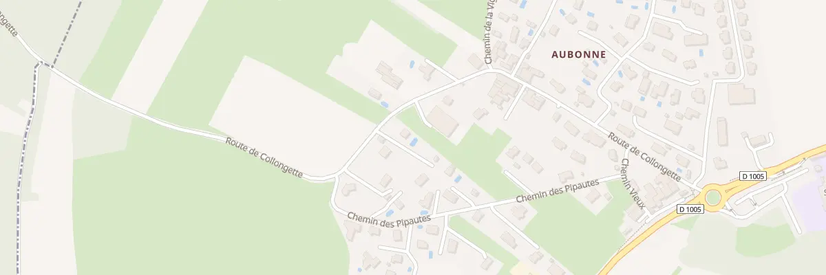Plan du 47 Rte de Collongette à Douvaine