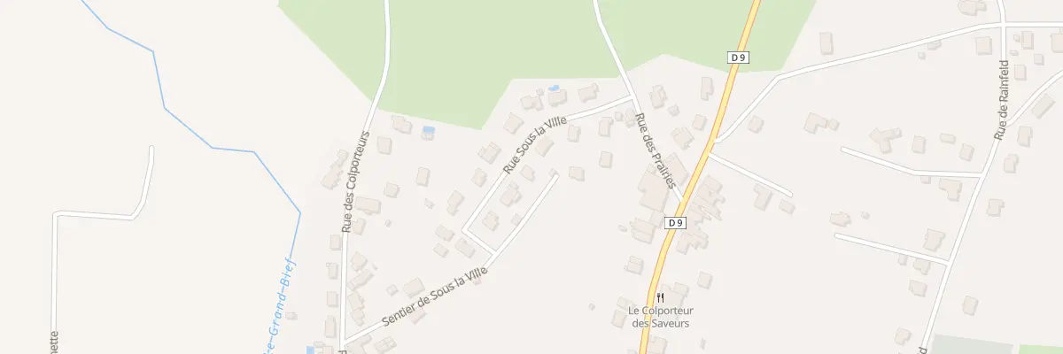 Plan du 123 Rue sous la Ville à Chamagne