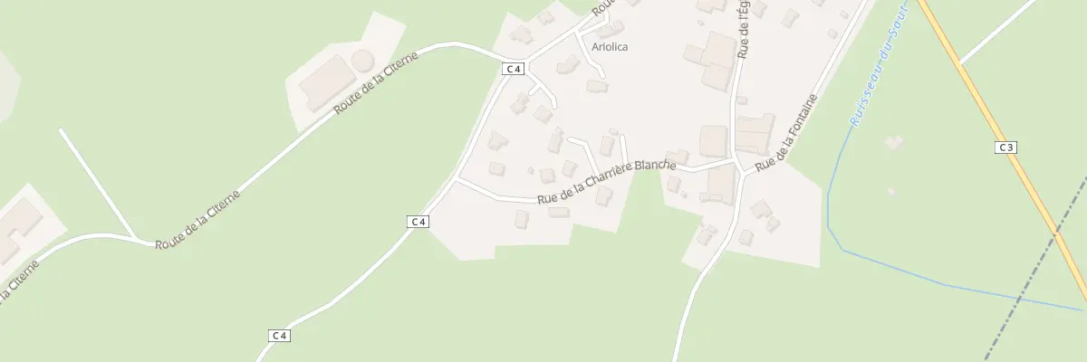 Plan du 10 Rue de la Charrière Blanche à La Planée