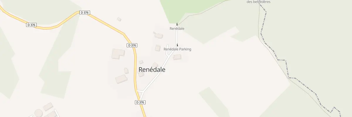 Plan du 1 Rue de la Conge à Renédale