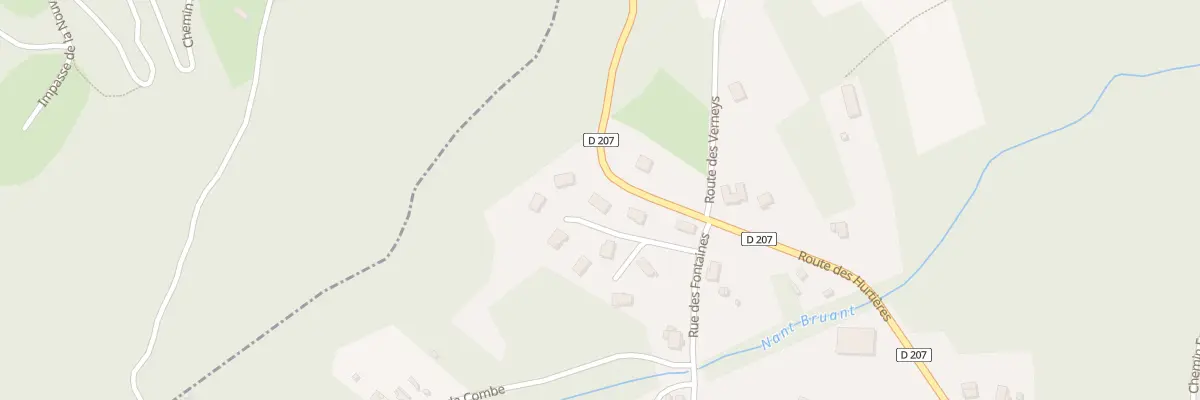 Plan du 7 Pont de la Corbière à Saint-Pierre-de-Belleville