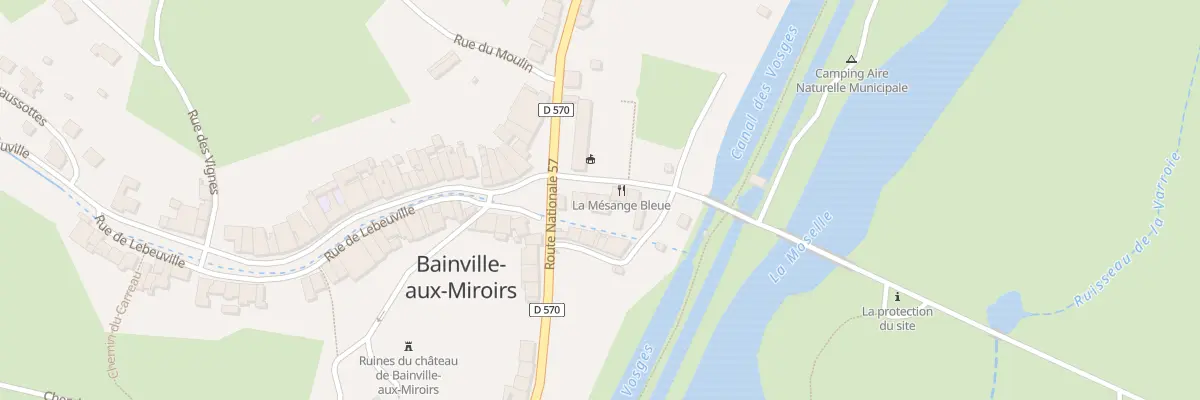 Plan du 4 Rte de Montauban à Bainville-aux-Miroirs
