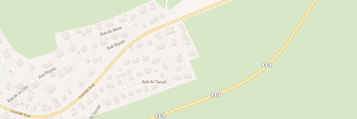 Plan du 36 Rue du Terroir à Chaffois