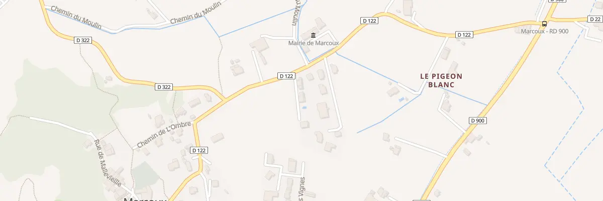 Plan du 39 Che du Pré du Pous à Marcoux