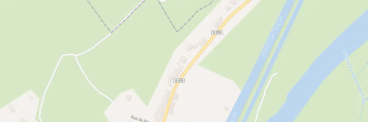 Plan du 53 Rte Nationale 57 à Bainville-aux-Miroirs