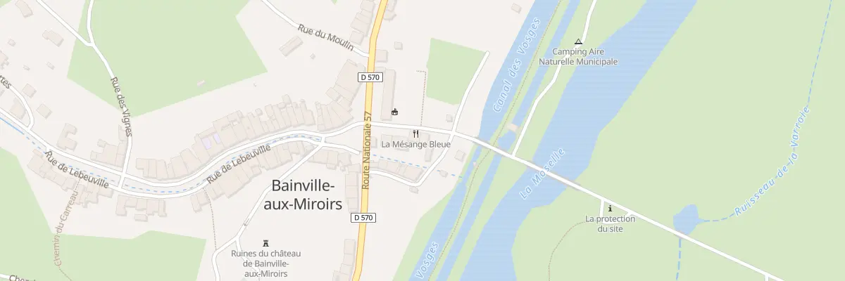 Plan du 8 Rte de Montauban à Bainville-aux-Miroirs