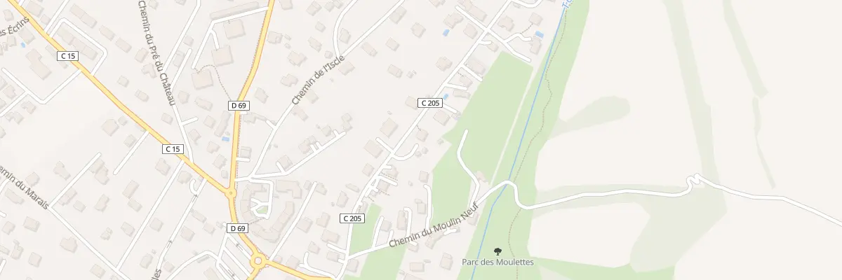 Plan du 9017 Rte du Moulin à Chorges