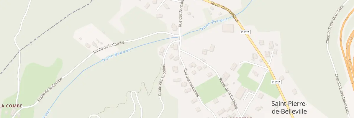 Plan du 791 Rue des Fontaines à Saint-Pierre-de-Belleville