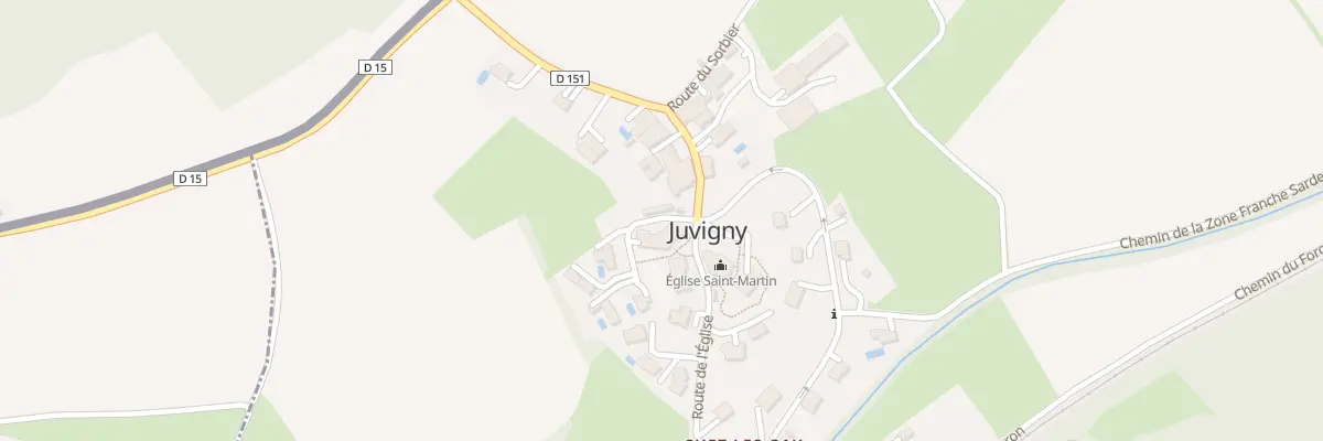 Plan du 5233 Juvigny à Juvigny