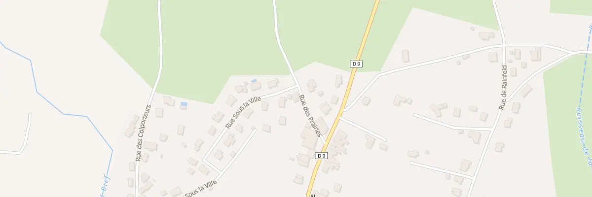 Plan du 88 Rue des Prairies à Chamagne