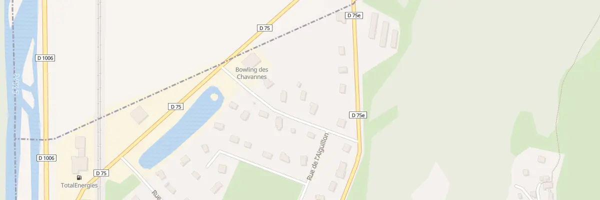 Plan du 128 Rue du canet aux Chavannes-en-Maurienne
