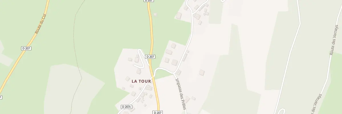 Plan du 5358F Coutassous à Saint-Alban-d’Hurtières