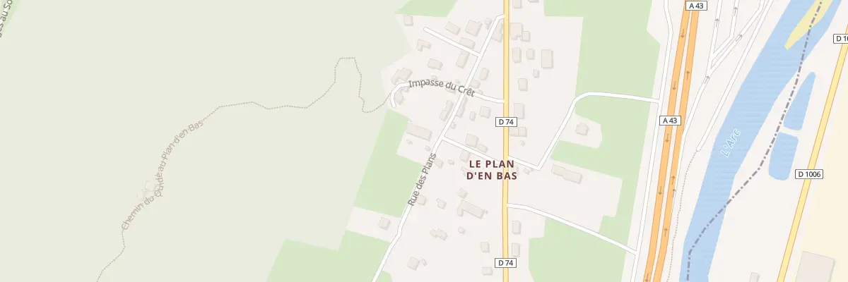 Plan du 5122 Le Plan d’En Bas à Saint-Léger