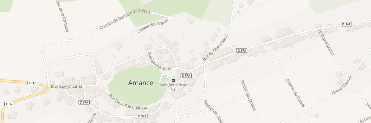 Plan du 20 Rue Saint - Charles à Amance