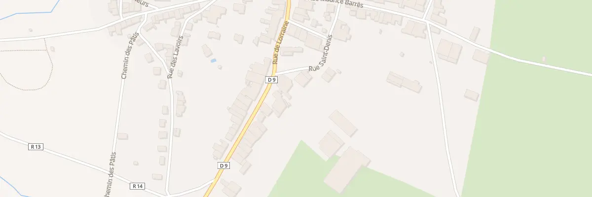 Plan du 129 Rue Lorraine à Chamagne